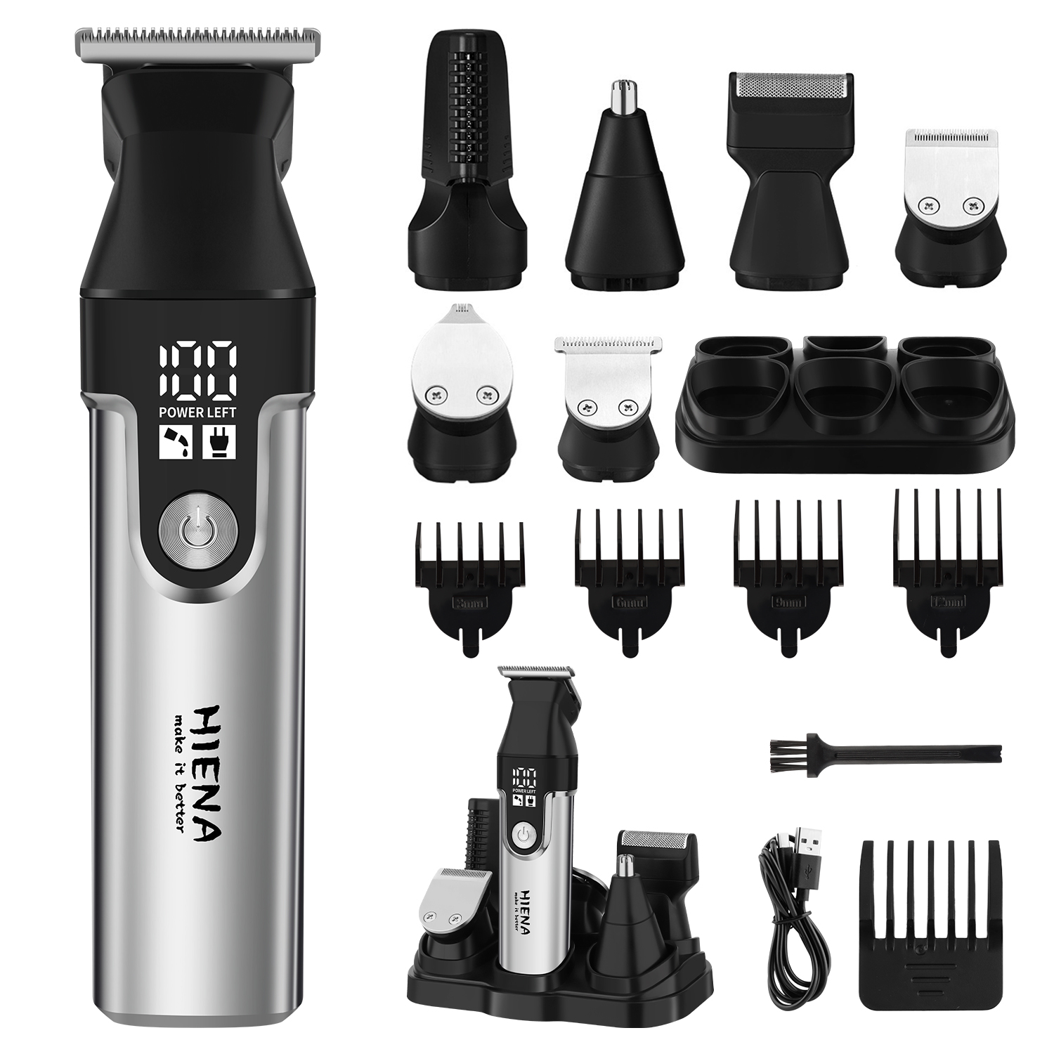 Men'S Grooming Nose And Ear - Profesjonalny, wielofunkcyjny zestaw do strzyżenia włosów