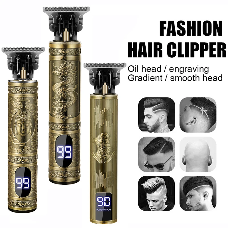 Mens Grooming Barber - Zestaw do pielęgnacji męskiej T9, bezprzewodowa