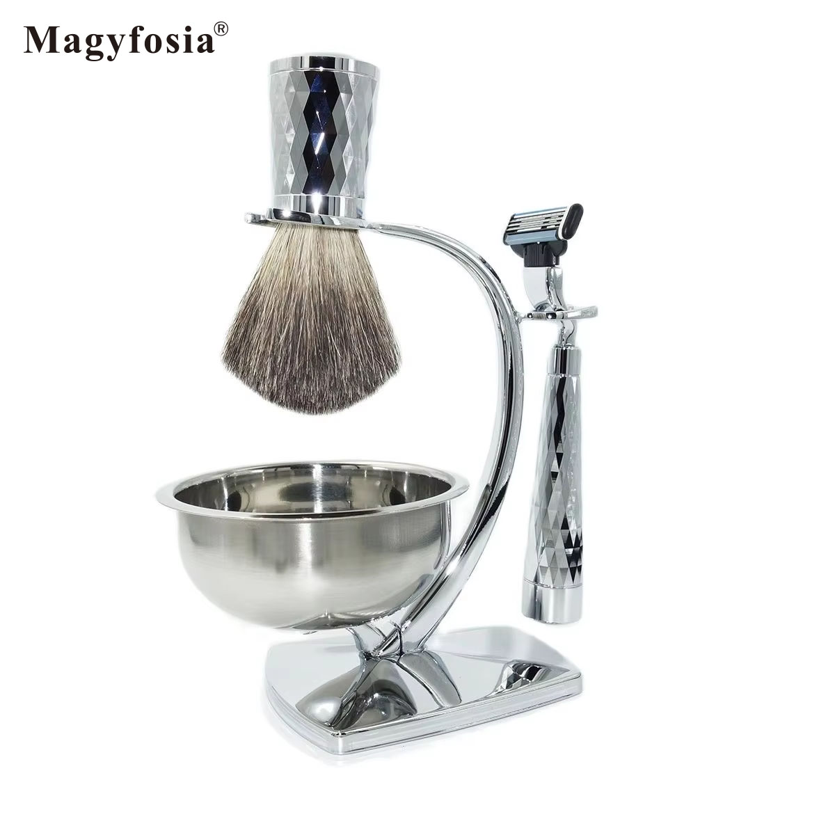 Men'S Grooming Set Gift - Magyfosia Nowy Błyszczący Zestaw do Golenia