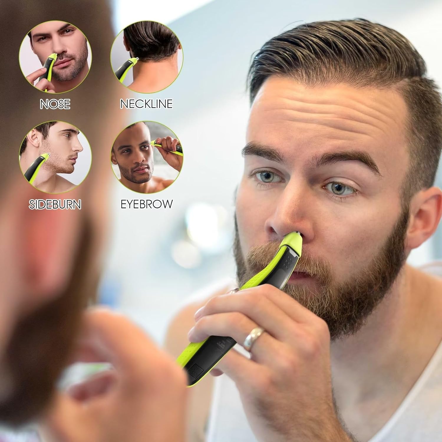 YUKU Trymer do włosów w nosie  – Men'S Grooming Haircut recenzja i cena