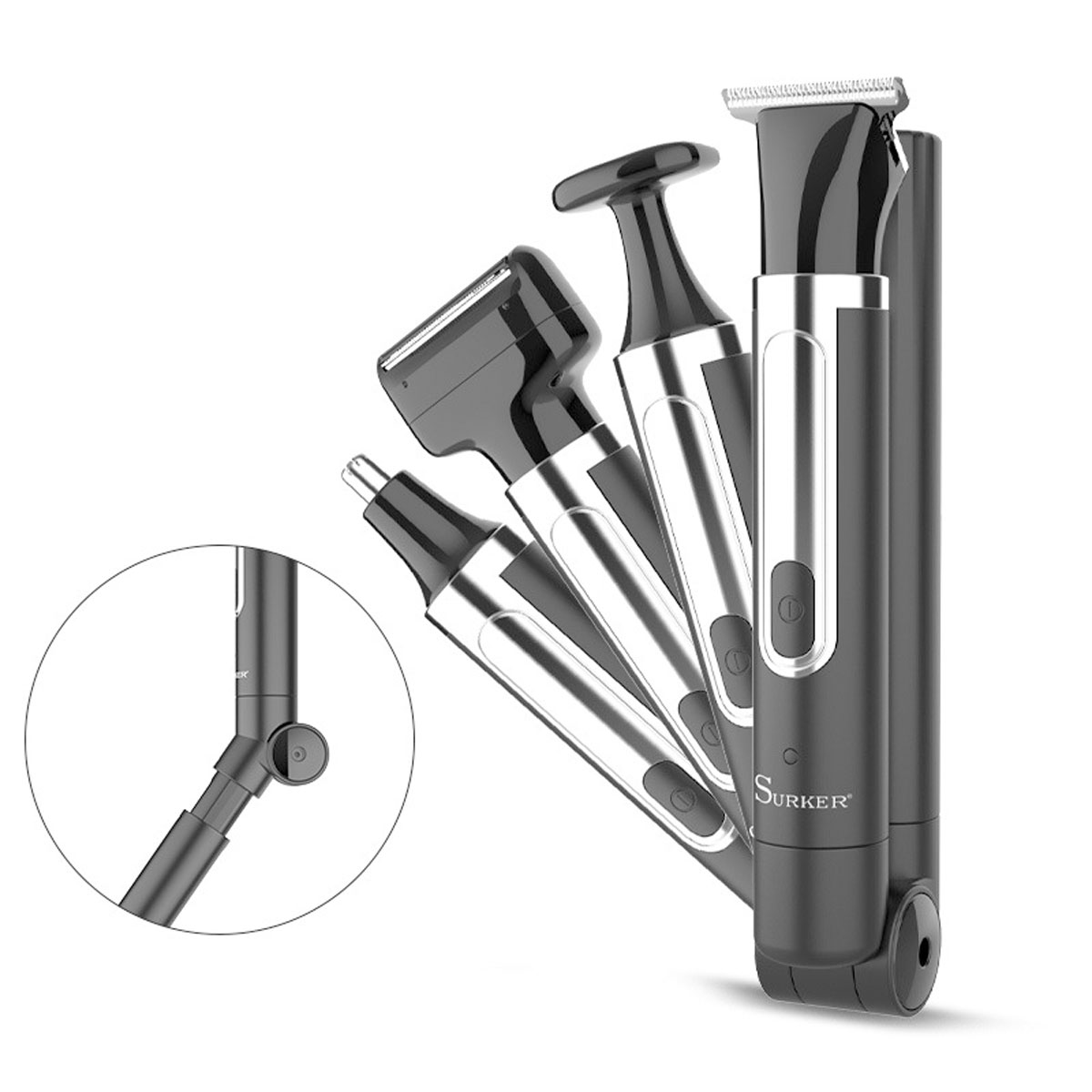 Surker 4-w-1 Golarka dla Mężcz – Men'S Grooming Nose And Ear recenzja i cena